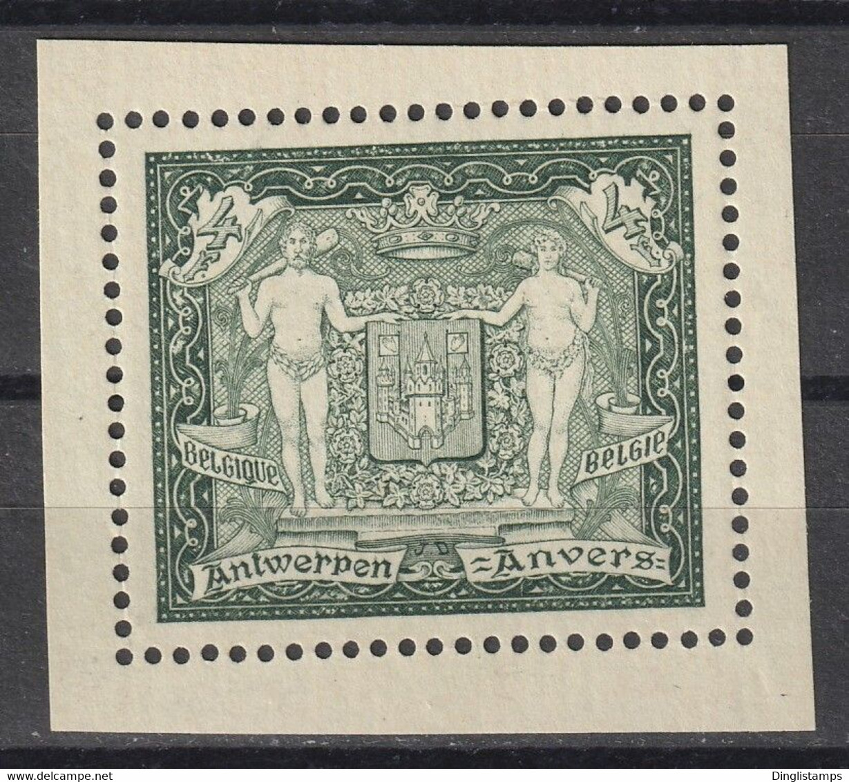 BELGIUM - 1930, Antwerp Exposition - 1929-1941 Grand Montenez