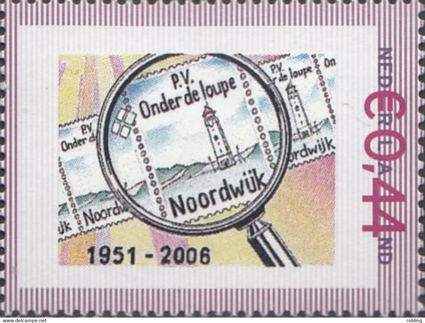 Netherlands 2006 Noordwijk PVN2 PostNL € 0.44 - Lighthouses