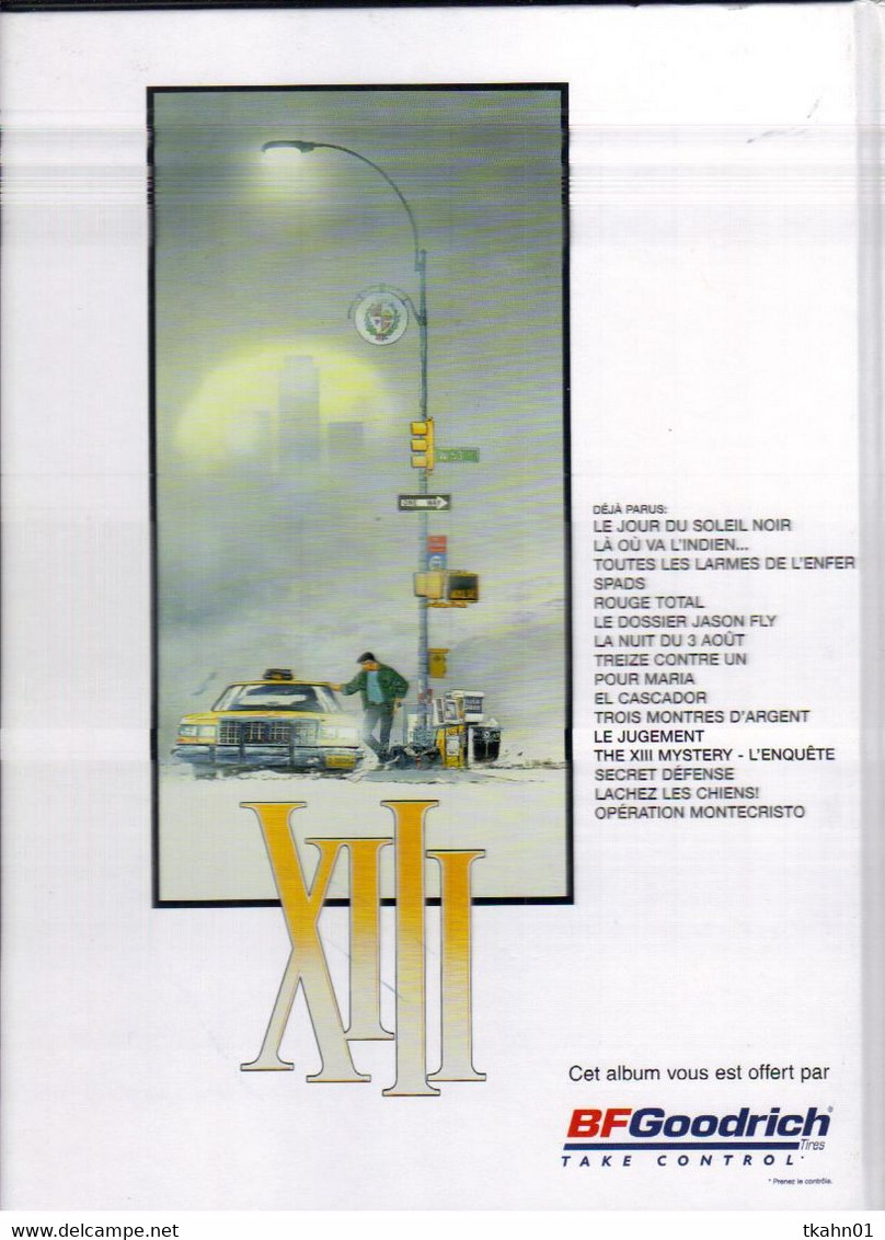 X III  "  OPERATION MONTECRISTO    "  DARGAUD - XIII