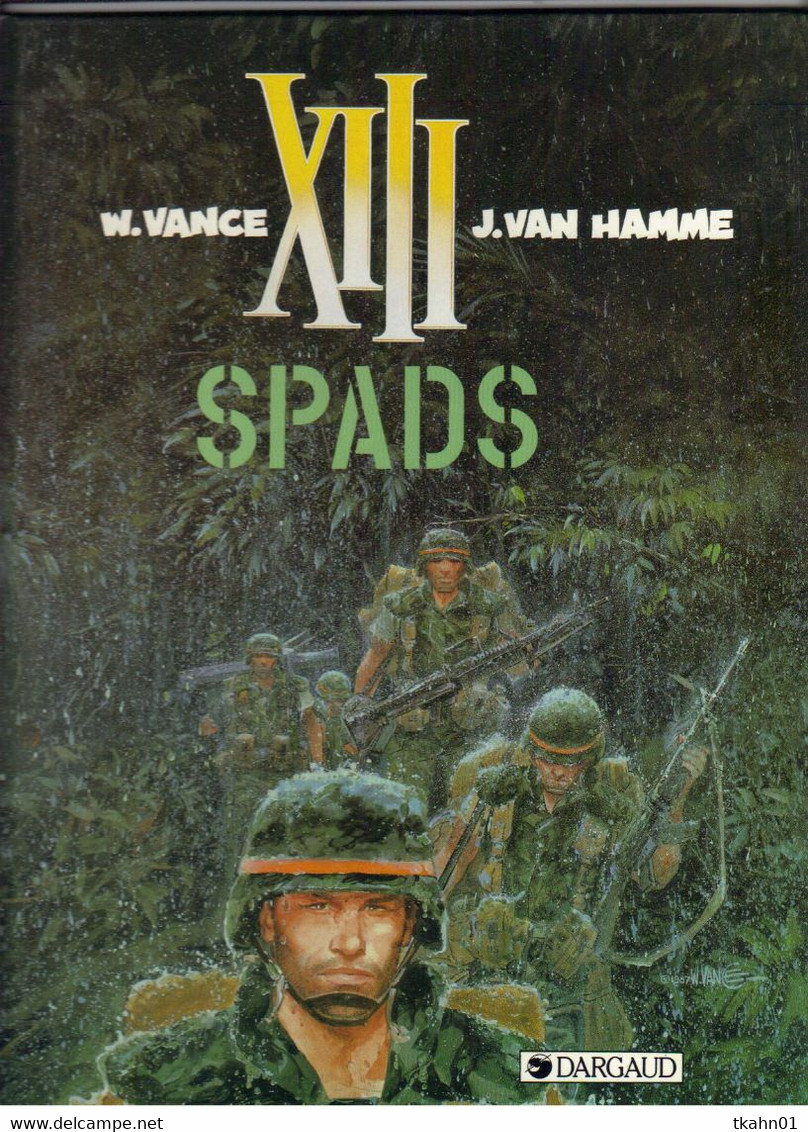 X III  "  SPADS    "  DARGAUD  DE  1992 - XIII
