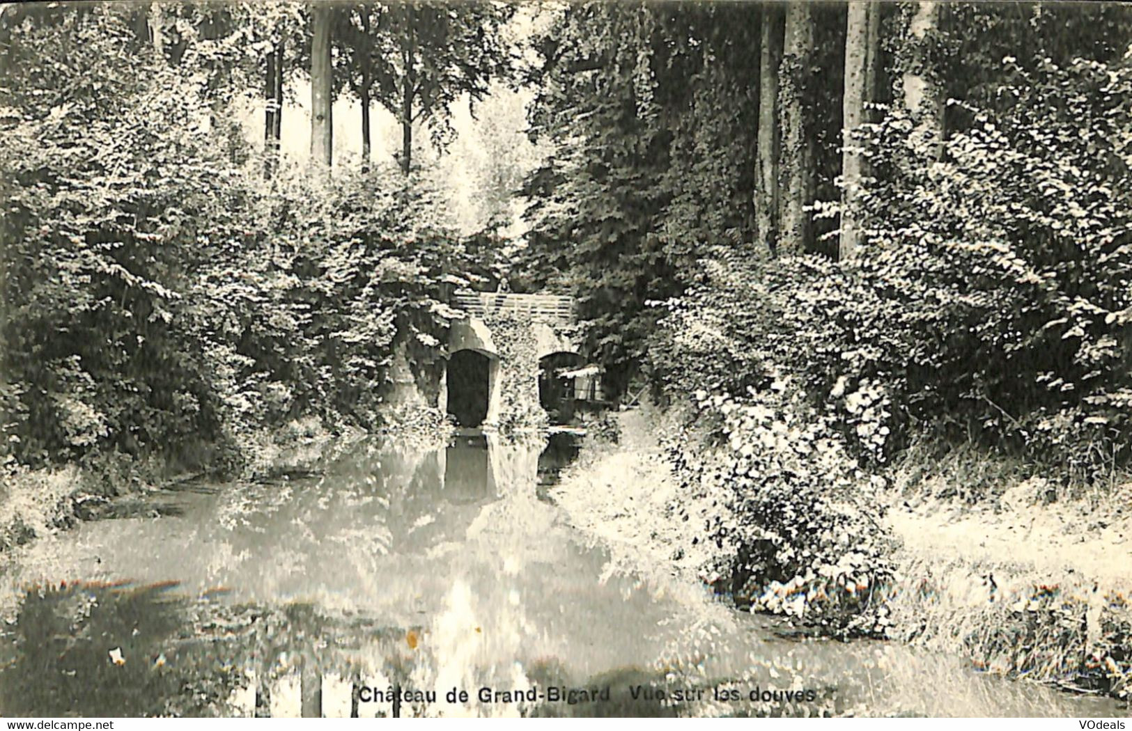 038 461 - CPA - Belgique - Château De Grand-Bigard - Vue Sur Les Douves - Dilbeek