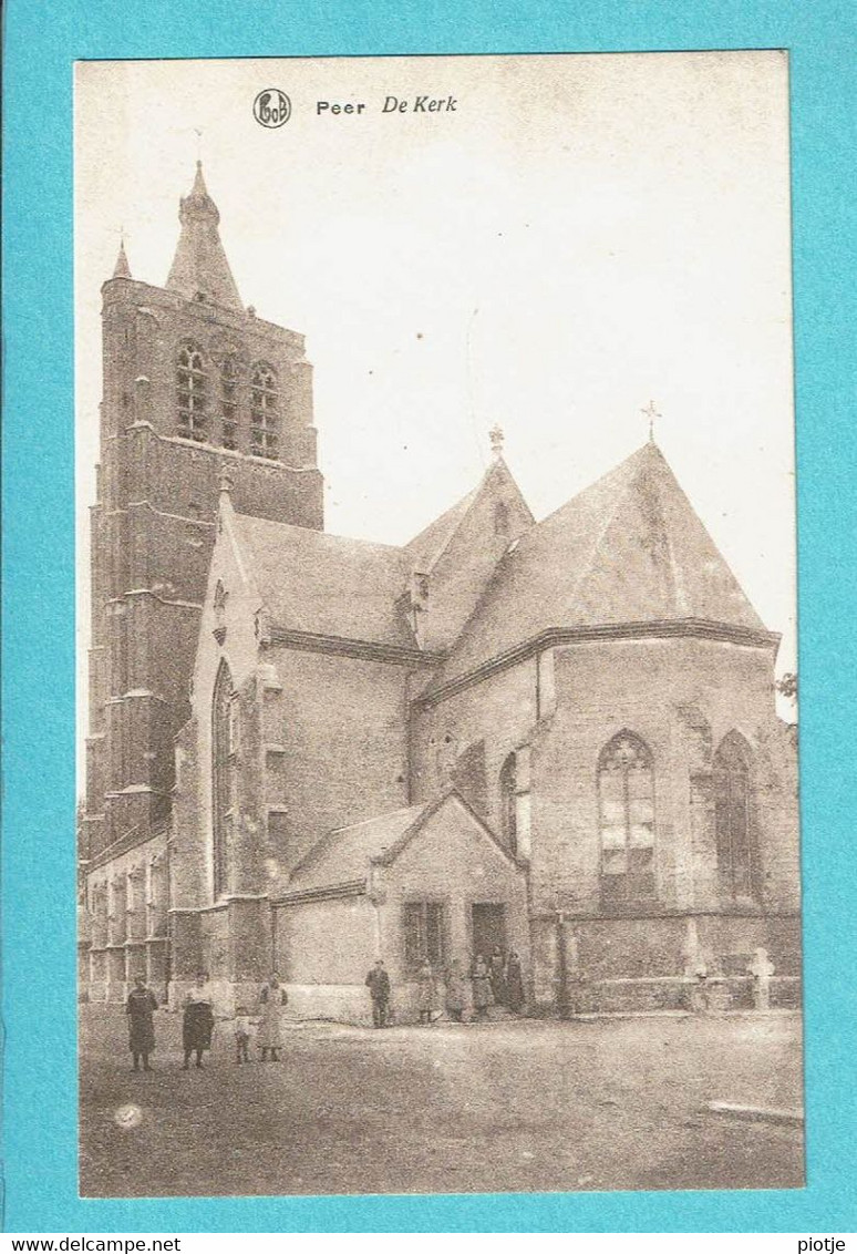 * Peer (Limburg) * (PhoB, Uitg Jac Ooms En Catho Achten) Kerk, Church, Kirche, église, Animée, Old, Rare - Peer