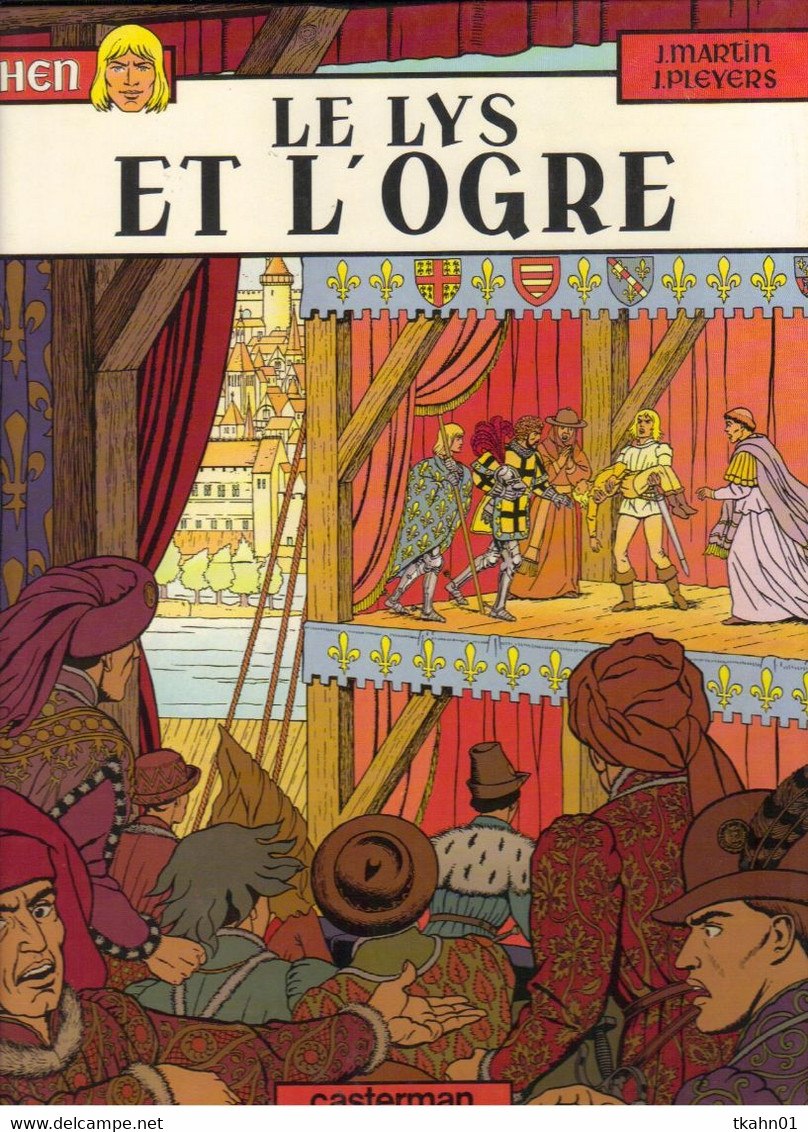 JHEN  " LE LYS ET L'OGRE    " CASTERMAN   DE  1986 " E-O " - Jhen