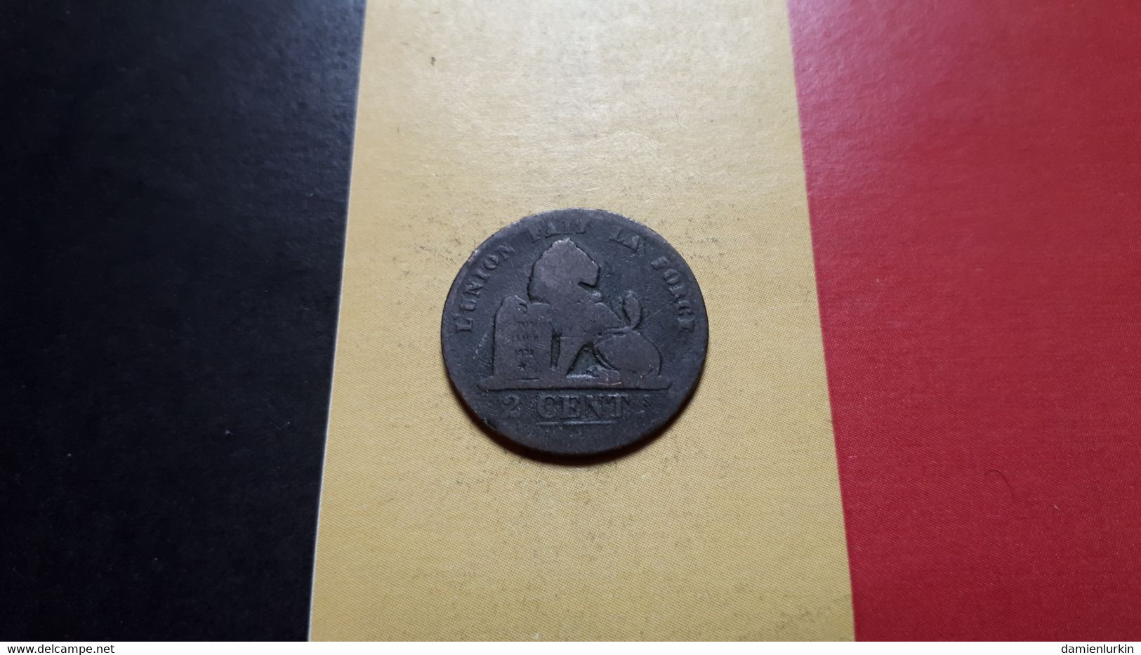 BELGIQUE LEOPOLD I RARE 2 CENTIMES 1836 COTES : 6.5€-20€-60€-120€ PRIX DEPART START 1 EURO !!! - 2 Centimes