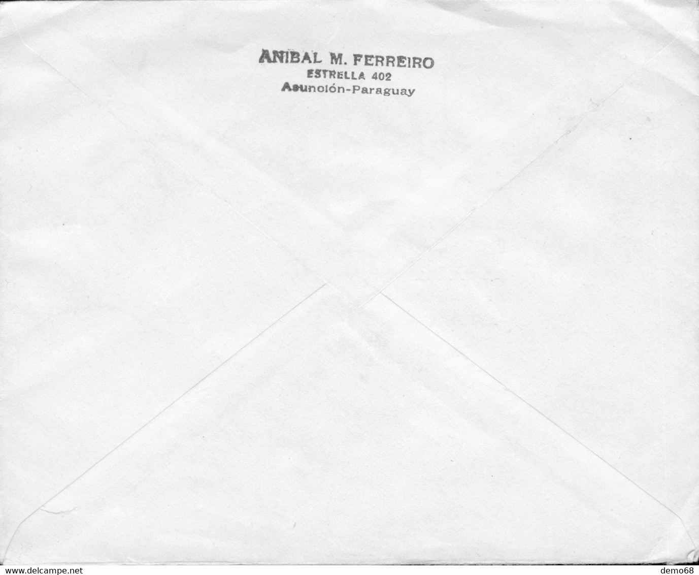 Stamp Timbre Paraguay 4 Timbres Oblitérés 1959 St Ignacio De Loyola Monsenor Rodriguez Poste Aérienne Correo Aereo - Paraguay