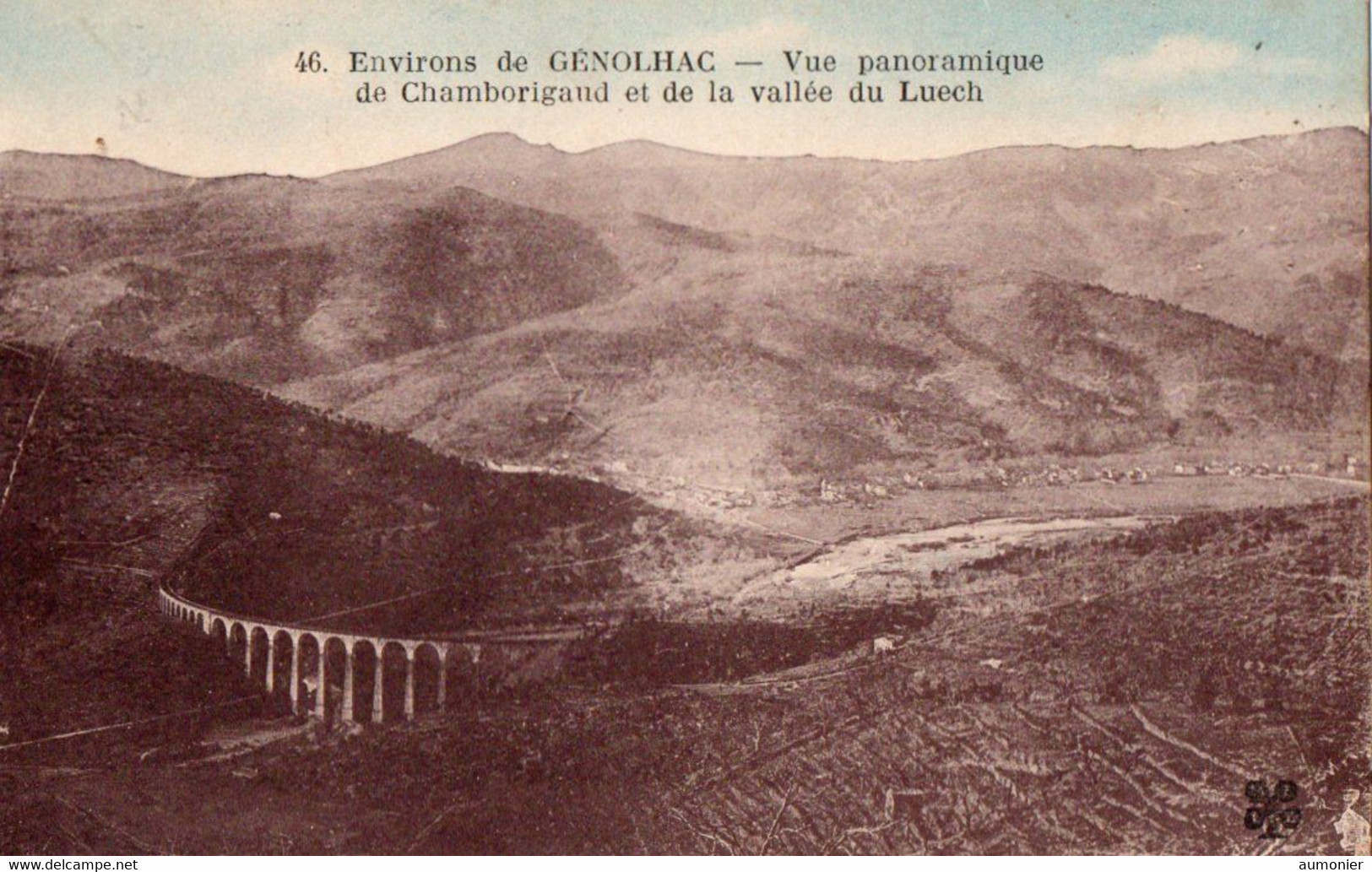 CHAMBORIGAUD ( 30 ) - Vue Panoramique / Vallée Du Luech - Chamborigaud