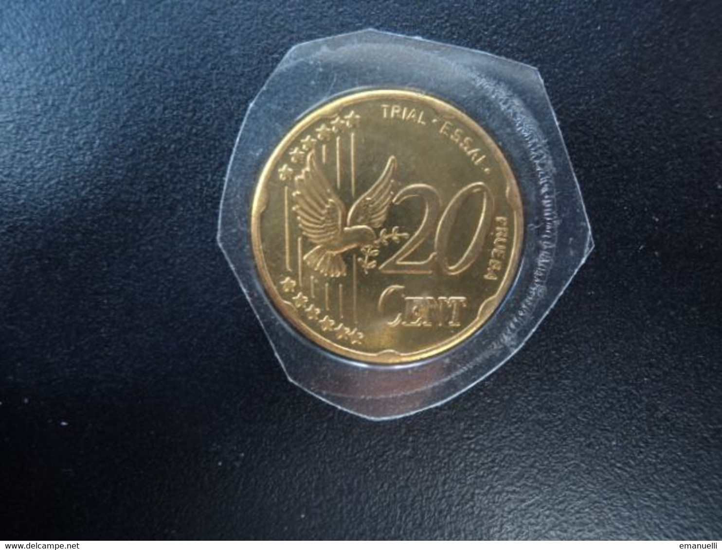 ROYAUME UNI : (TRIAL - ESSAI - PRUEBA) 20 (euro) CENT   2002   B.U. * - Mint Sets & Proof Sets