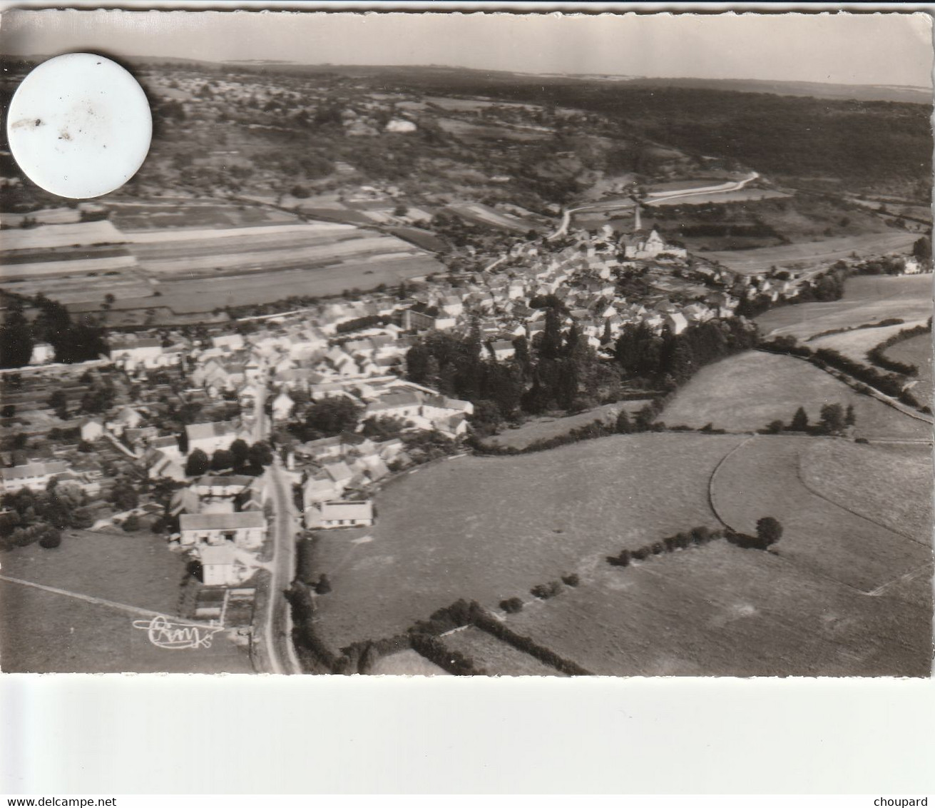 21 - Carte Postale Semi Moderne De   Bligny Sur Ouche    Vue Aérienne - Other & Unclassified