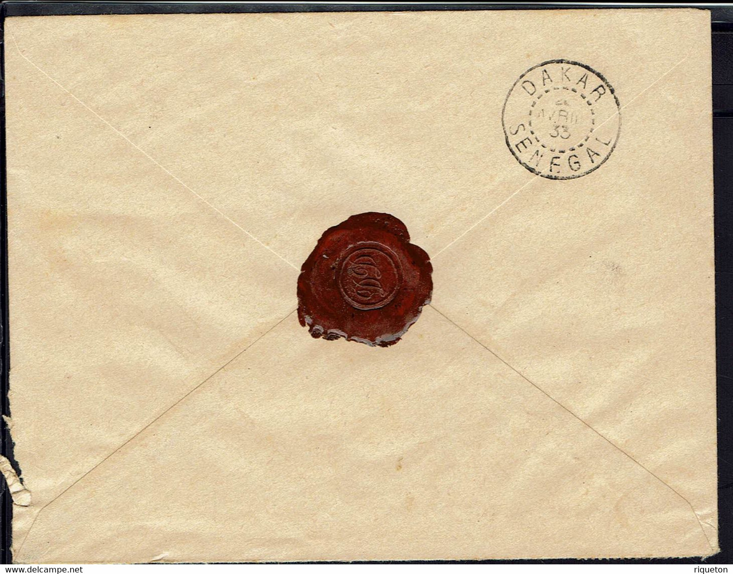 Soudan - Enveloppe De Kayes Du 19 Avril 1933 Affranchie à 3.50 F Pour La France - B/TB - - Covers & Documents