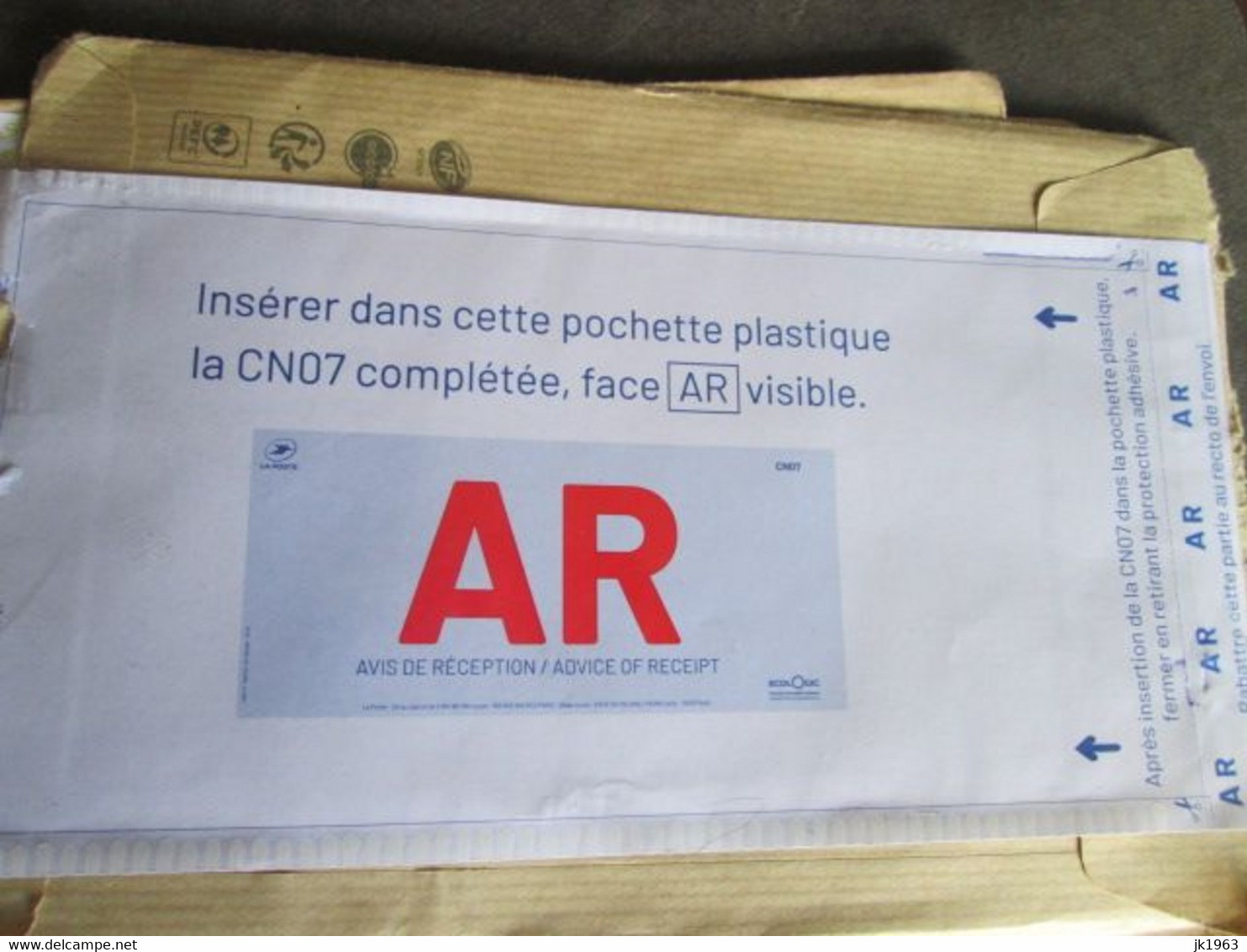 LETTRE RECO INTER R2  AR, SIX ENVELOPPES, 2021, 2022 - Lettres & Documents