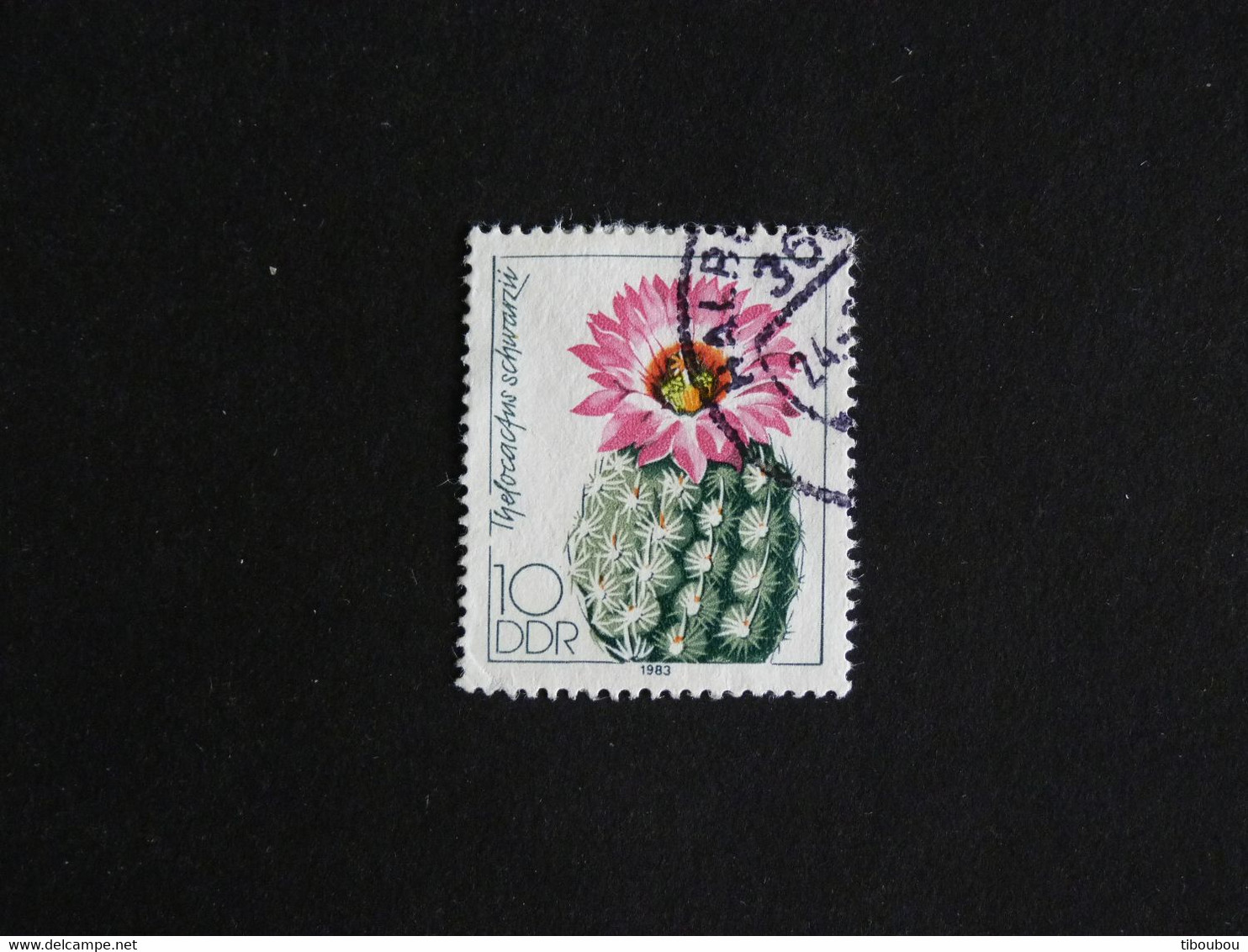 ALLEMAGNE GERMANY DEUTSCHLAND RDA DDR 2446 OBLITERE - CACTEE CACTUS - Gebraucht