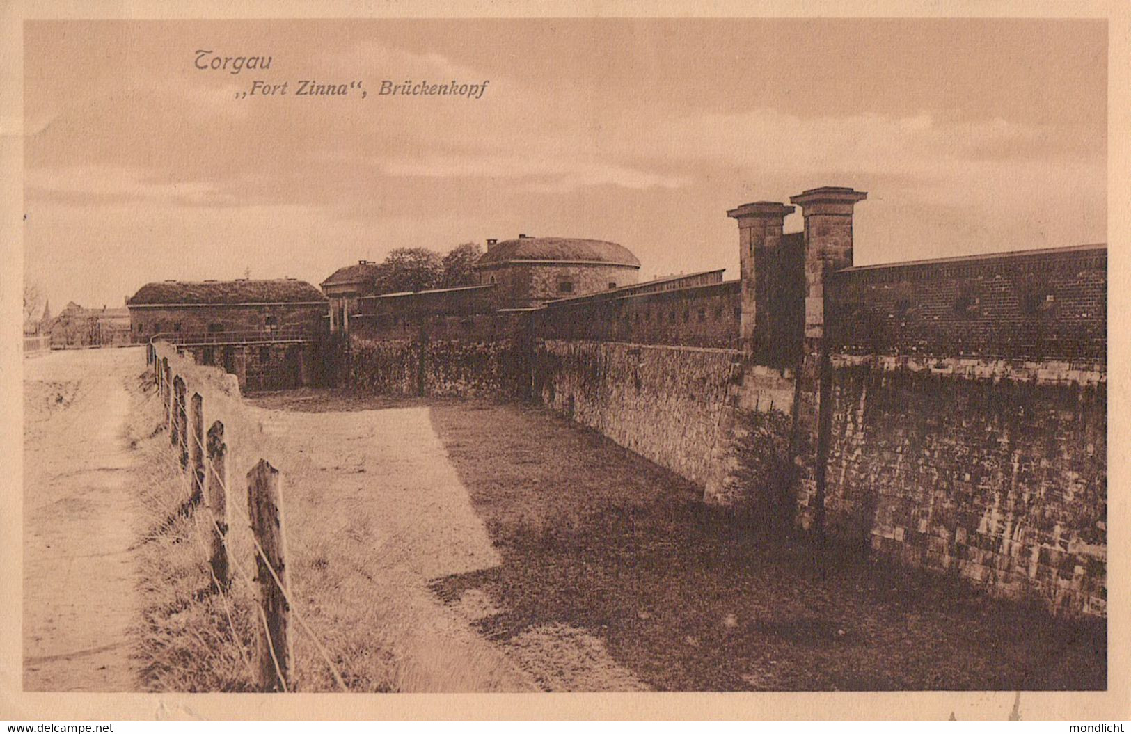 Torgau, "Fort Zinna", Brückenkopf. 1910. - Torgau