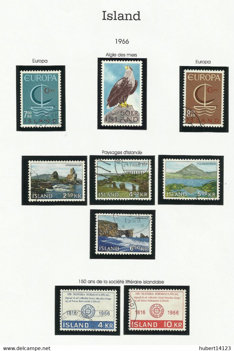 ISLANDE 1965 à 1966  N° 343 à 362 - Other & Unclassified