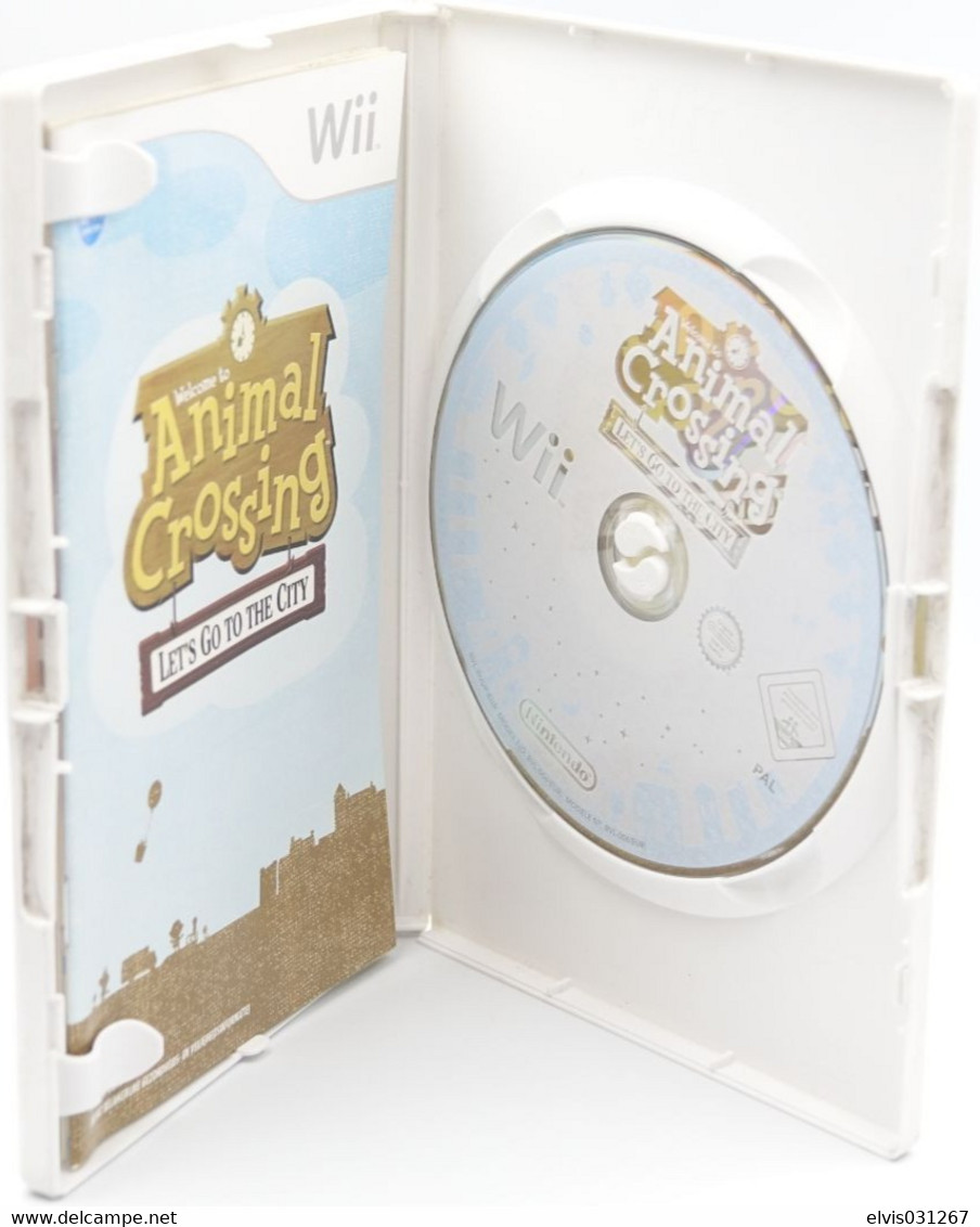 NINTENDO WII  : WELCOME TO ANIMAL CROSSING LET'S GO TO THE CITY SELECTS Game - Wii