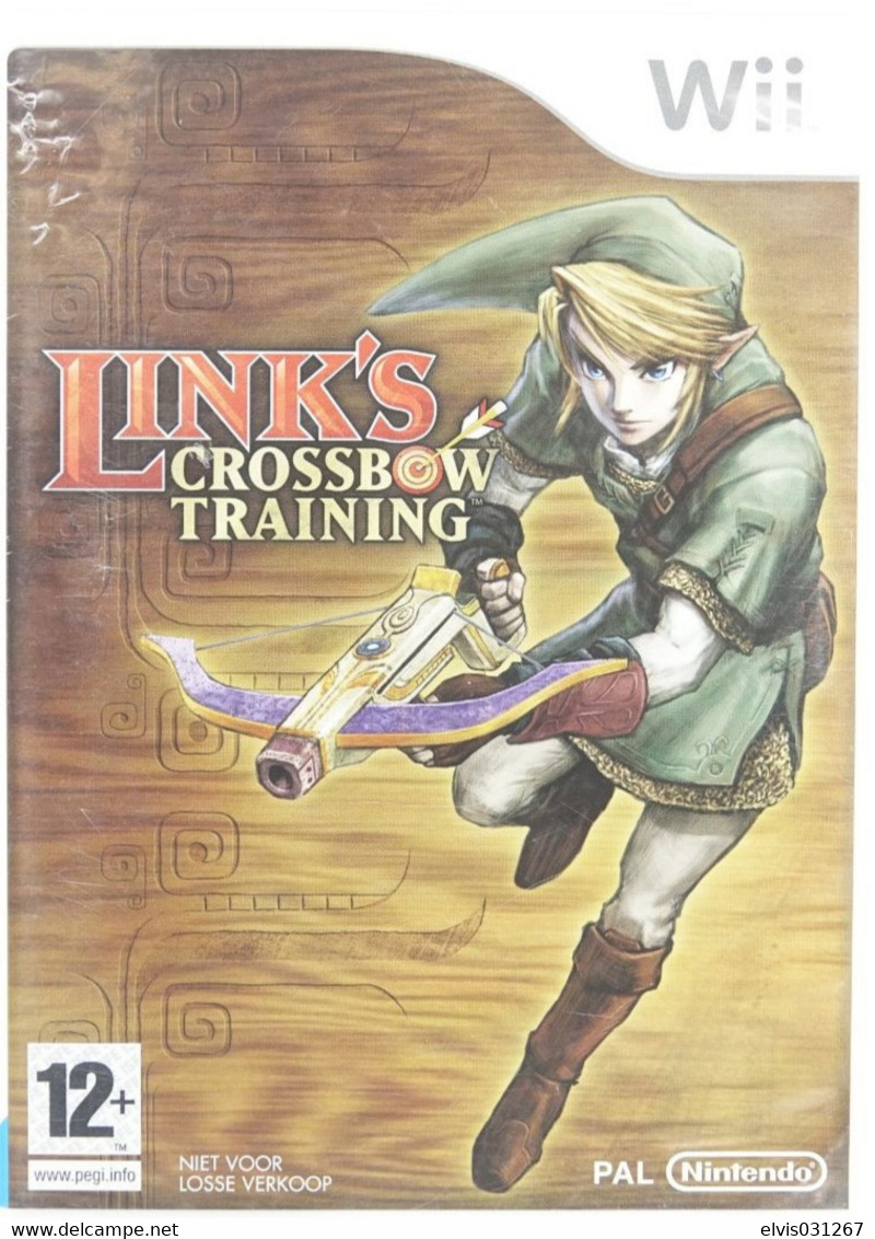 NINTENDO WII  : THE LEGEND OF ZELDA LINK 'S CROSSBOW TRAINING Game - Wii