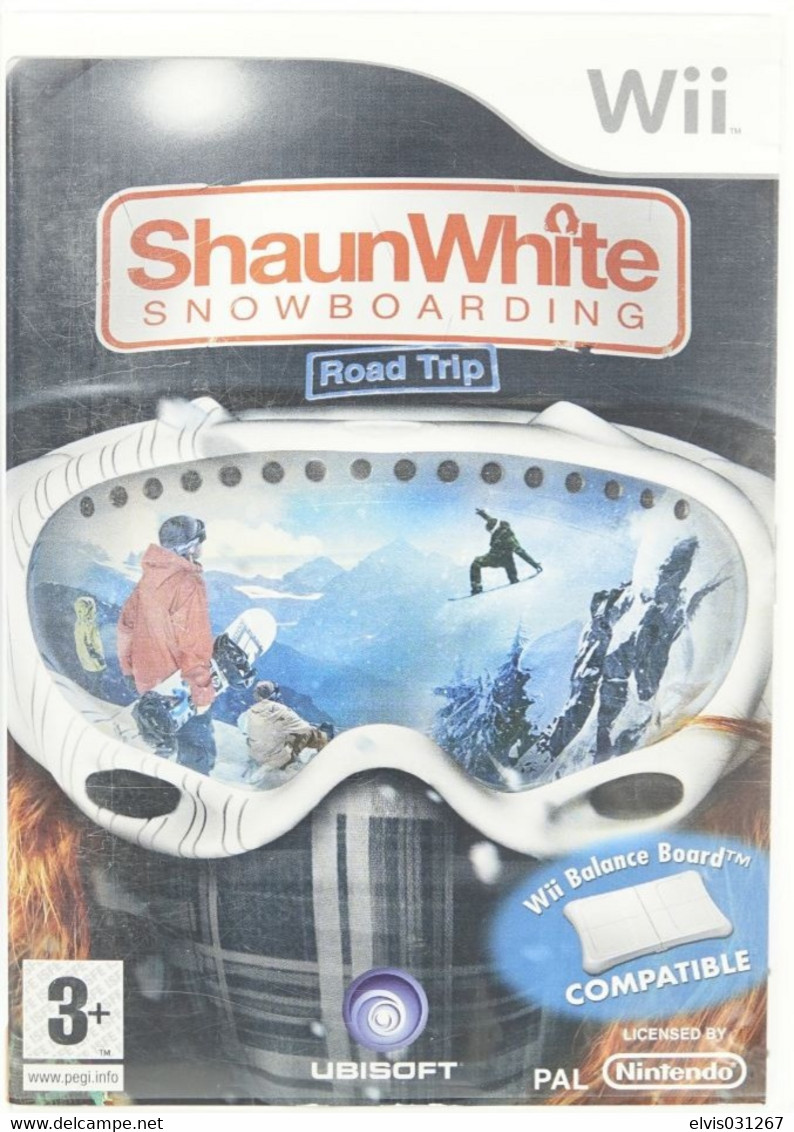 NINTENDO WII  : SHAUN WHITE SNOWBOARDING ROAD TRIP Game - Wii