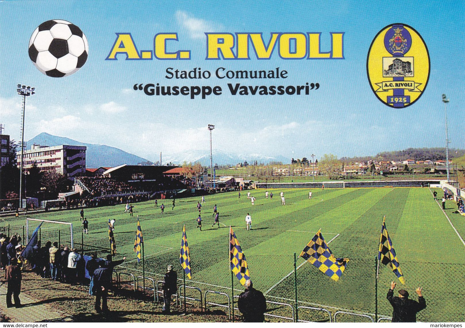 RIVOLI ( TO )_A.C. RIVOLI_STADIO COMUNALE "GIUSEPPE VAVASSORI" _Stadium_Stade_Estadio_Stadion - Rivoli
