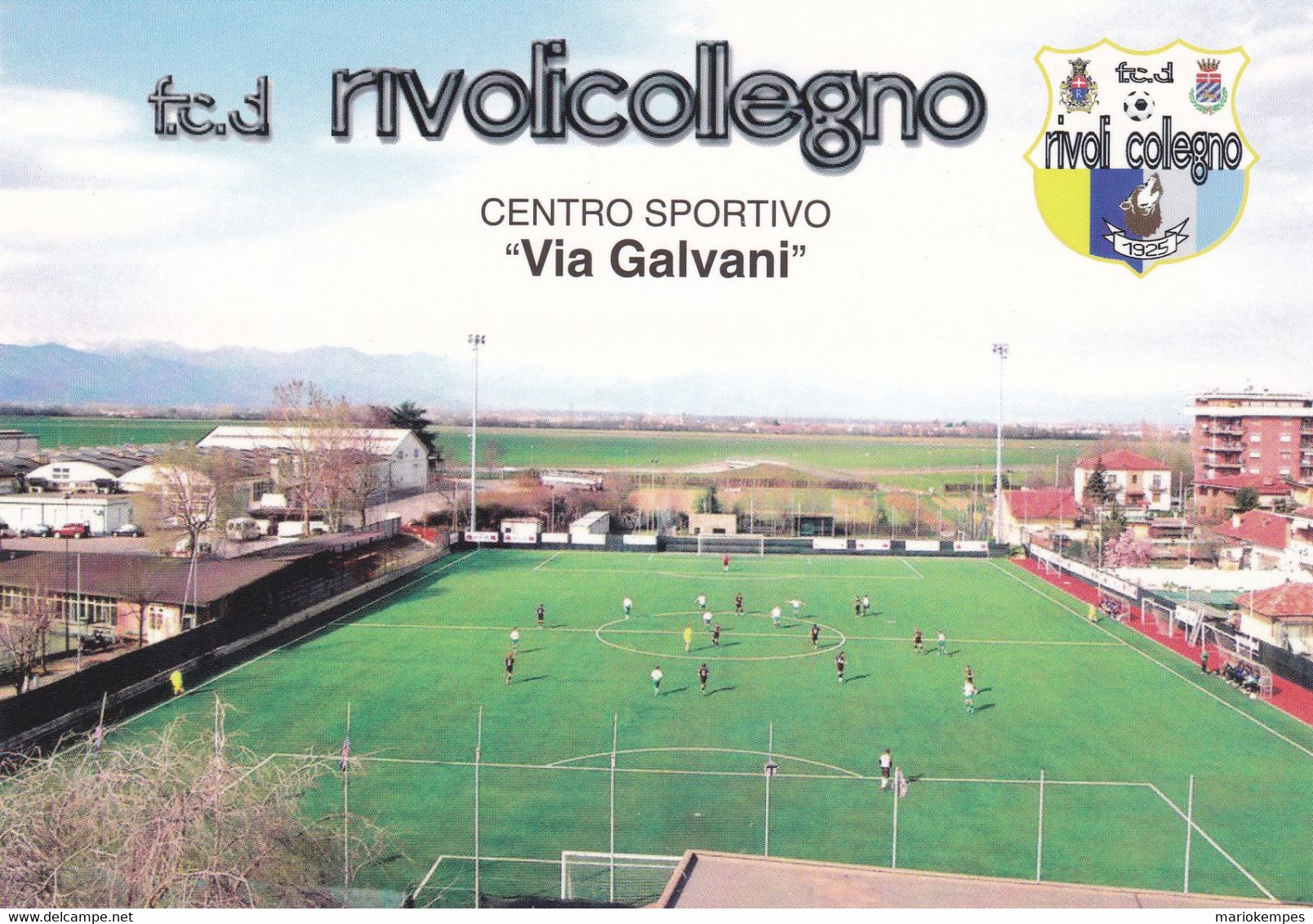 COLLEGNO ( TO )_F.C.D. RIVOLICOLLEGNO_CENTRO SPORTIVO "VIA GALVANI" _Stadium_Stade_Estadio_Stadion - Stadiums & Sporting Infrastructures