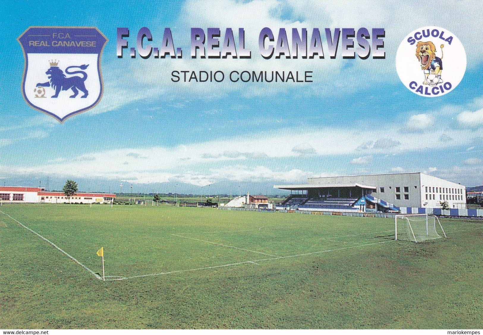 CALUSO ( TO )_F. C. A. REAL CANAVESE_STADIO COMUNALE_Stadium_Stade_Estadio_Stadion - Stadia & Sportstructuren