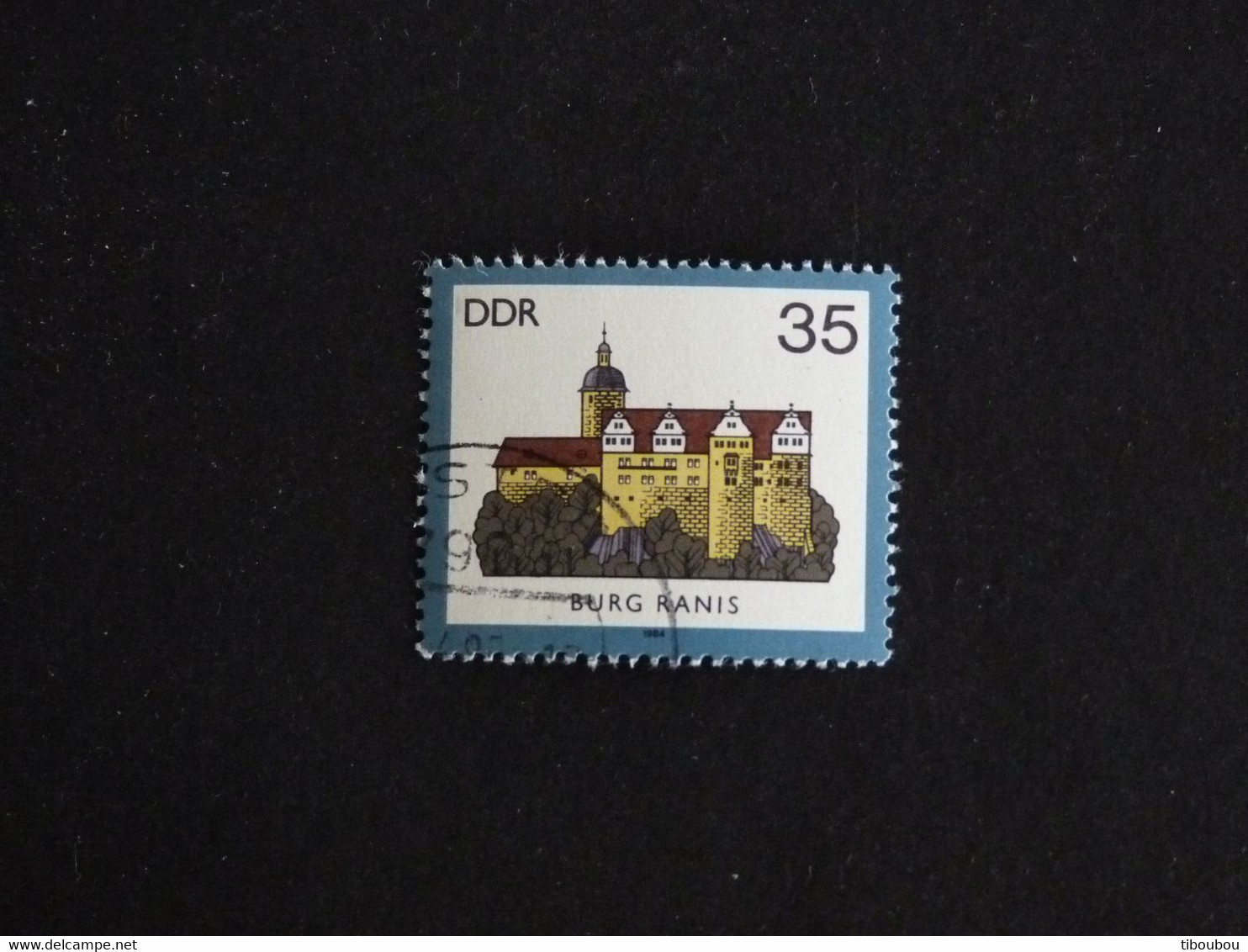 ALLEMAGNE GERMANY DEUTSCHLAND RDA DDR 2541 OBLITERE - CHATEAU DE RANIS - Gebraucht