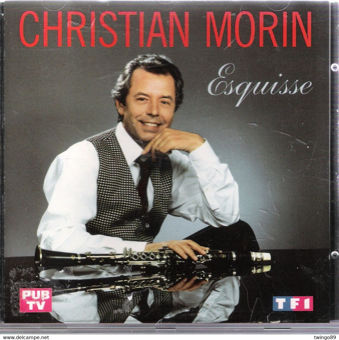 3 DISQUES  CD Christian Morin - Strumentali