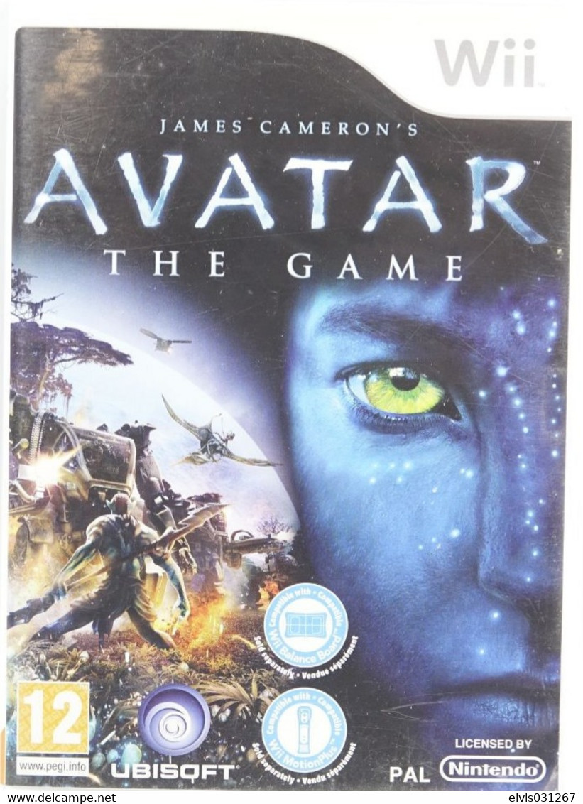 NINTENDO WII  : AVATAR THE GAME Game - Wii