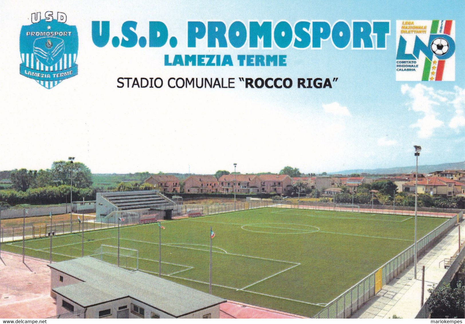 LAMEZIA TERME ( CZ )_STADIO COMUNALE "ROCCO RIGA"_Stadium_Stade_Estadio_Stadion - Lamezia Terme
