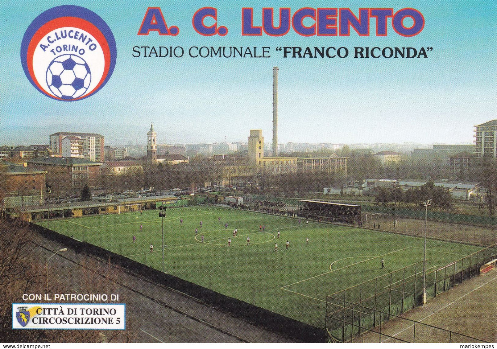 TORINO_A.C. LUCENTO_STADIO COMUNALE "FRANCO RICONDA"_Stadium_Stade_Estadio_Stadion - Stadia & Sportstructuren