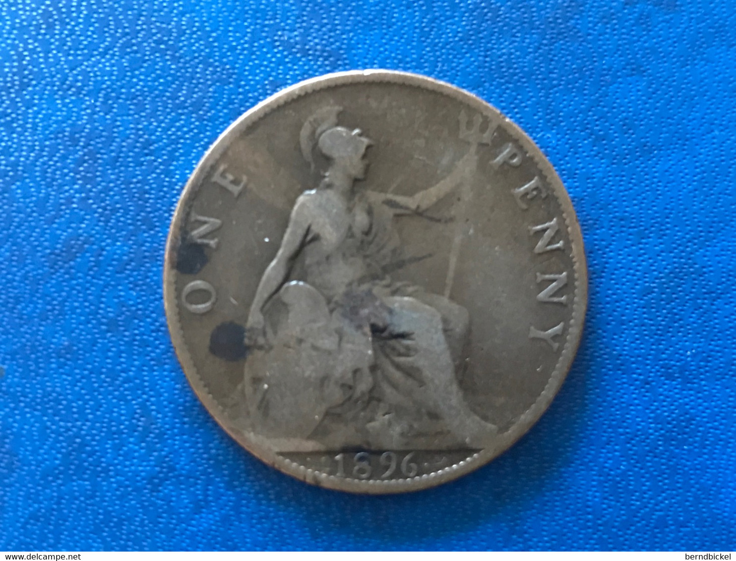 Münze Münzen Umlaufmünze Großbritannien 1 Penny 1896 - D. 1 Penny