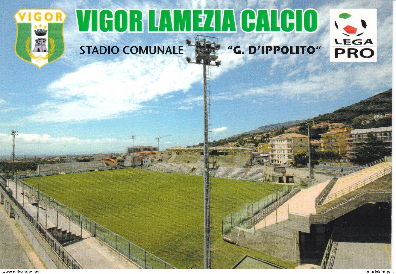 LAMEZIA TERME ( CZ )_VIGOR LAMEZIA CALCIO_STADIO COMUNALE "G. D'IPPOLITO"_Stadium_Stade_Estadio_Stadion - Lamezia Terme