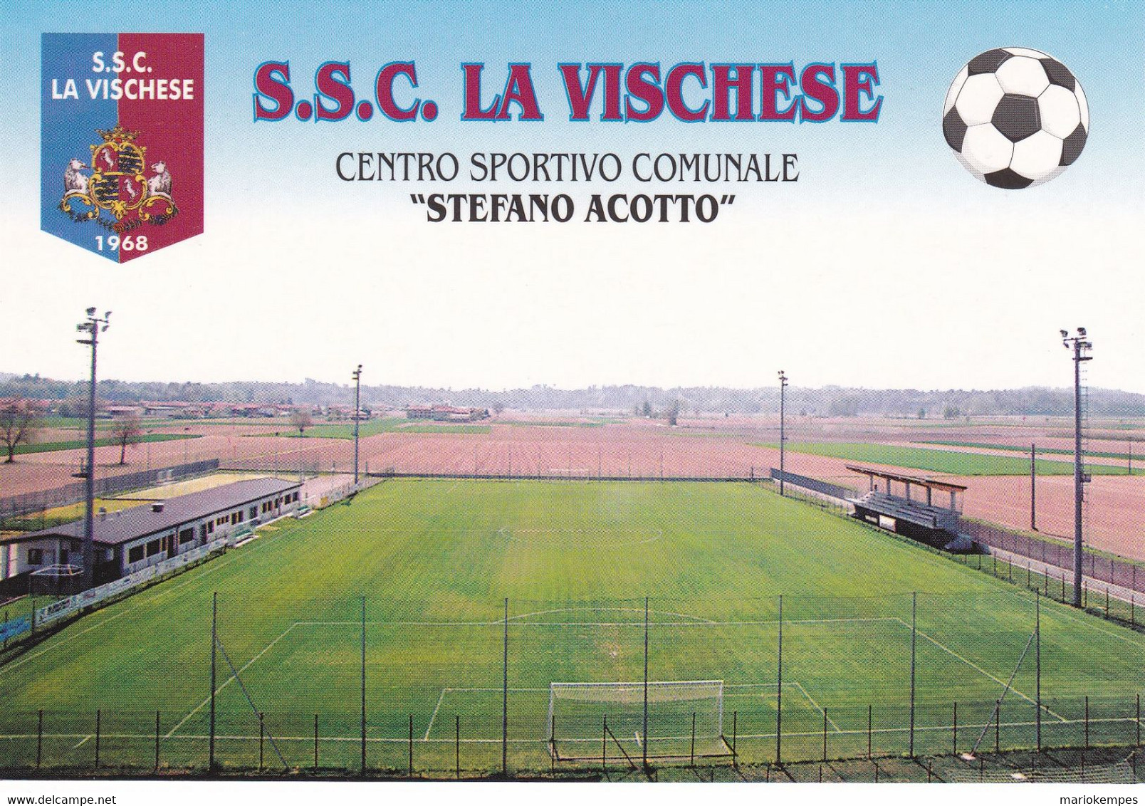 VISCHE ( TO )_S.S.C. LA VISCHESE_CENTRO SPORTIVO COMUNALE "STEFANO ACOTTO"_Stadium_Stade_Estadio_Stadion - Stadien & Sportanlagen