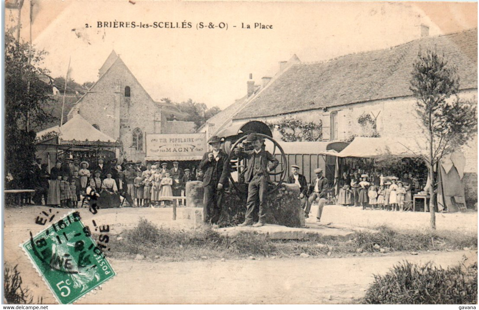 91 BRIERES-les-SCELLES -La Place - Andere & Zonder Classificatie