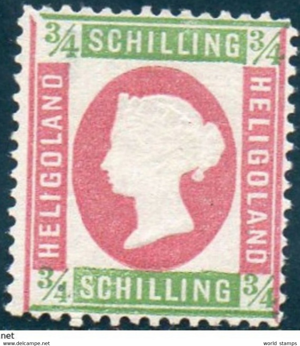 HELIGOLAND 1869-74 SANS GOMME REIMPRESION-REPRINT - Heligoland