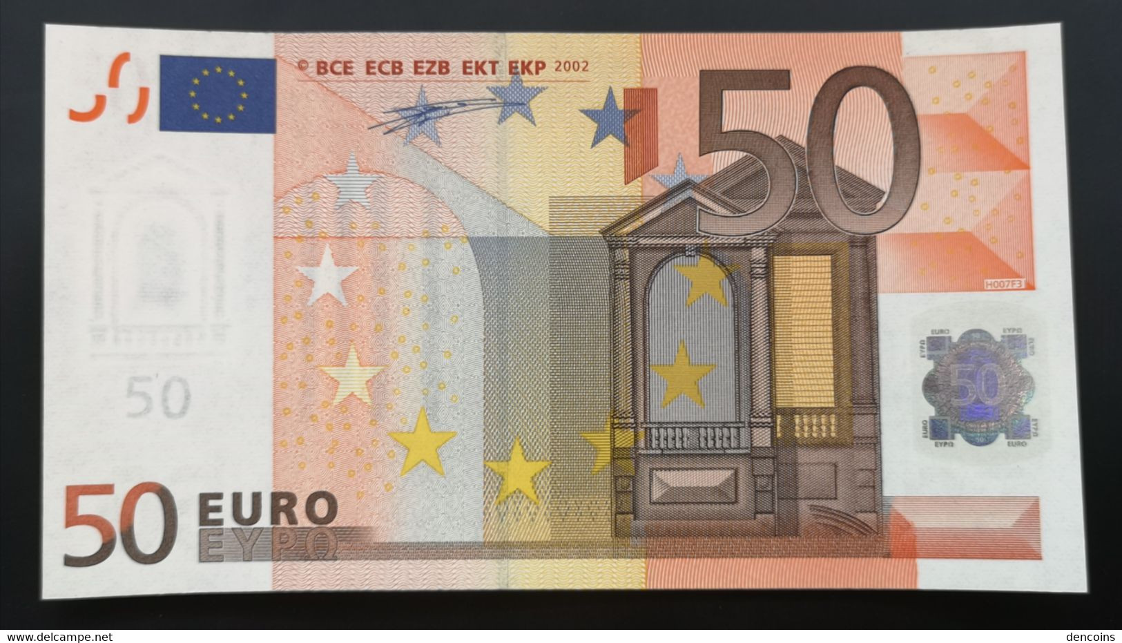 50 EURO  PORTUGAL 2002 H007  DUISENBERG  UNC PERFECT !!!!!!!!!! - 50 Euro