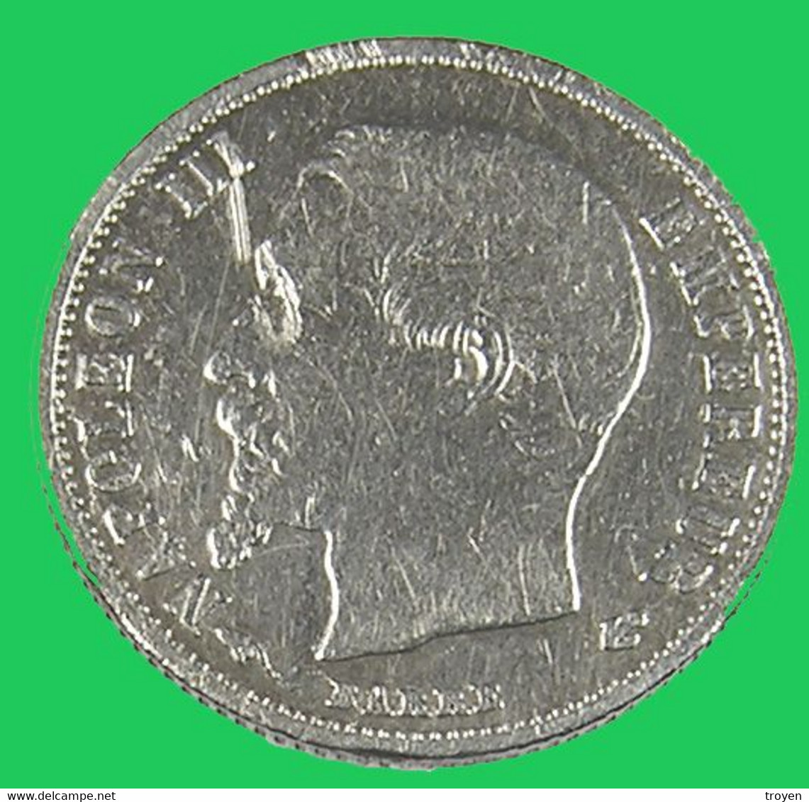 50 Centimes - Napoléon III - 1859 A - Argent - TTB  - France - - 50 Centimes