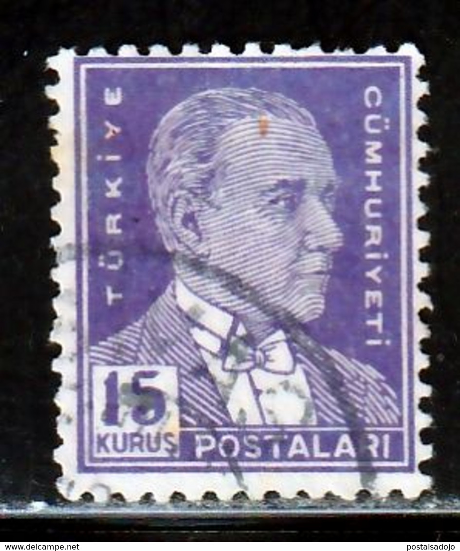 TURQUIE 478 // YVERT 1111 // 1950-52 - Used Stamps