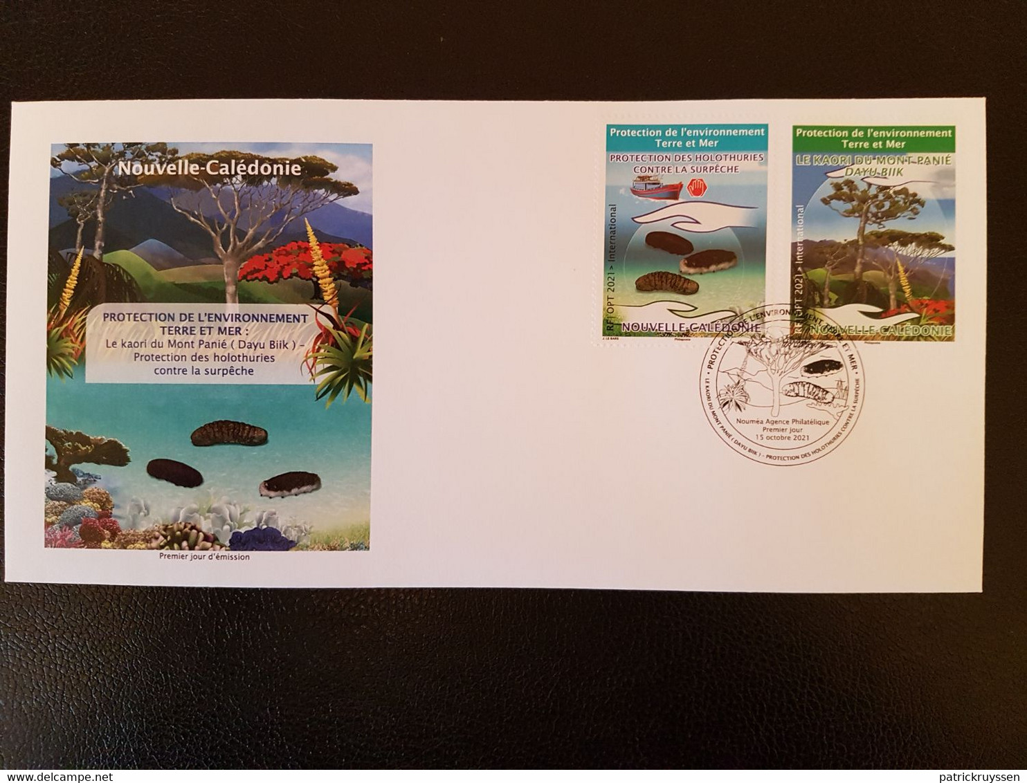 Caledonia 2021 Caledonie KAORI Mont Panié Dayu Biik Flora Trees Nature 2v  FDC PJ - Neufs