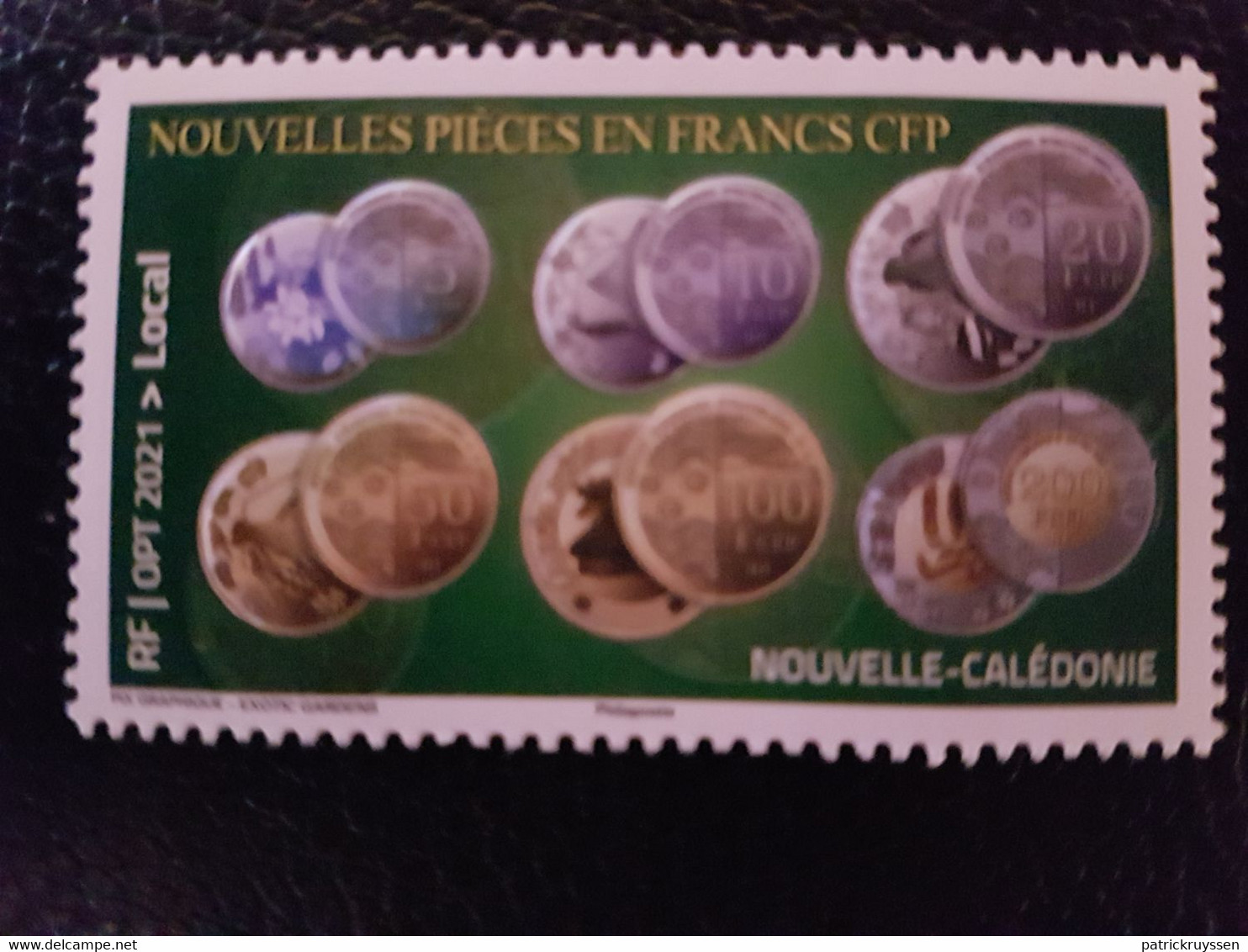 Caledonia 2021 Caledonie NEW COINS FRANC CFP Monnaie Munzen Moneda Pezzo 1v Mnh - Nuovi