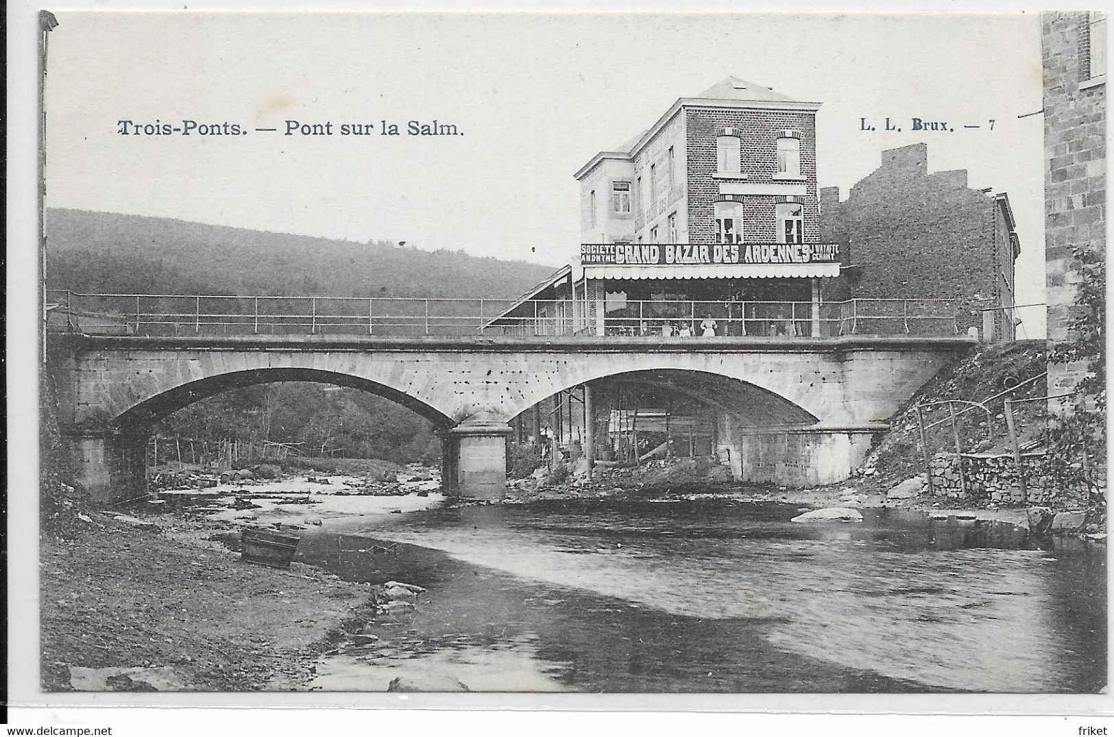 -13- TROIS PONTS  Pont Sur La Salm - Trois-Ponts