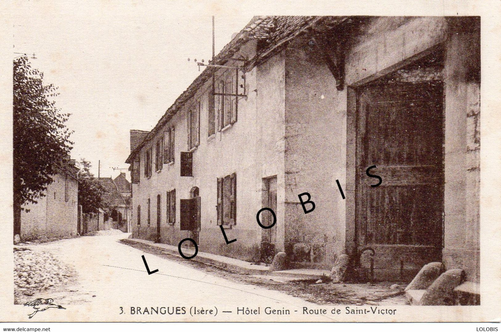 38 BRANGUES Hotel Genin - Brangues