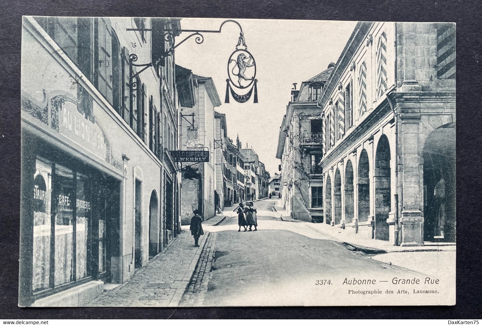 Aubonne Grand Rue/ 1907 - Aubonne