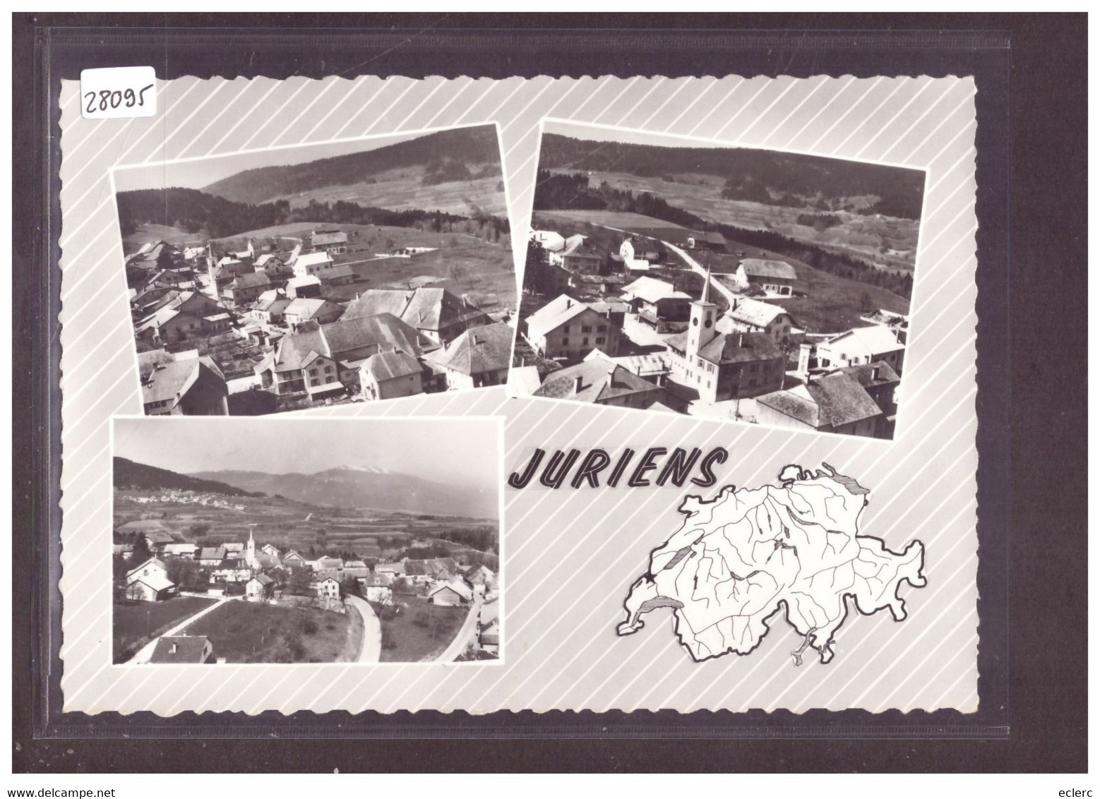 FORMAT 10x15cm - DISTRICT D'ORBE - JURIENS - TB - Juriens