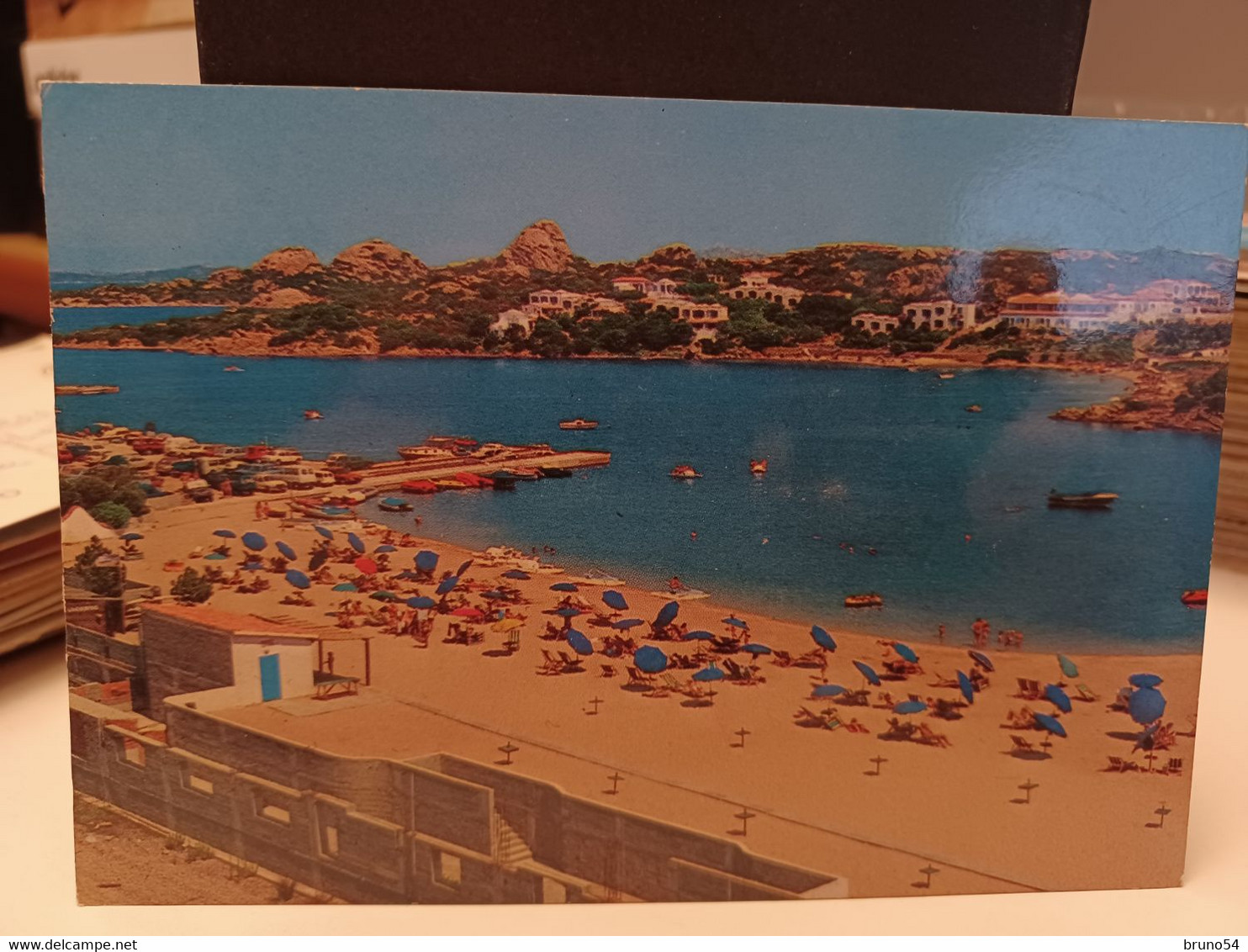 Cartolina  Cala Bitta Fa Parte Del Comune Di Arzachena, In Provincia Di Olbia-Tempio Spiaggia - Olbia