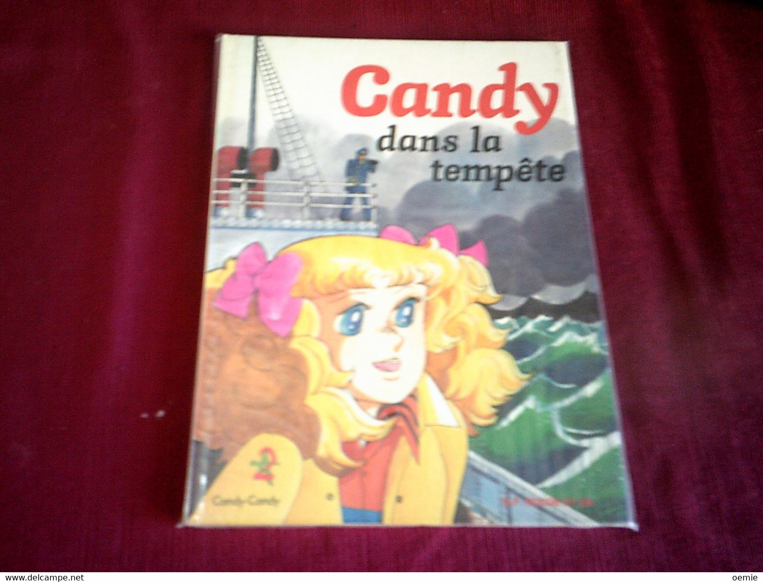 CANDY  N° 6  ( EDITION  GP ROUGEV ET OR )     A 2   CANDY DANS LA TEMPETE - Bibliotheque Rouge Et Or