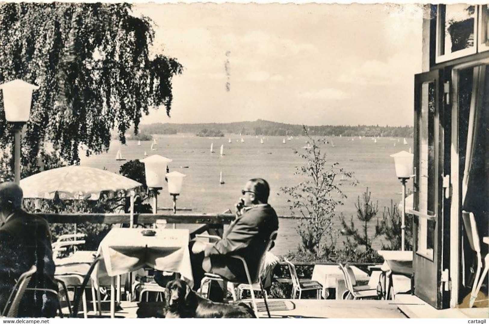 CPM ( Fotokarte 1961) --23352 - Allemagne - Berlin -Wannsee - Terrassen   -Envoi Gratuit - Wannsee