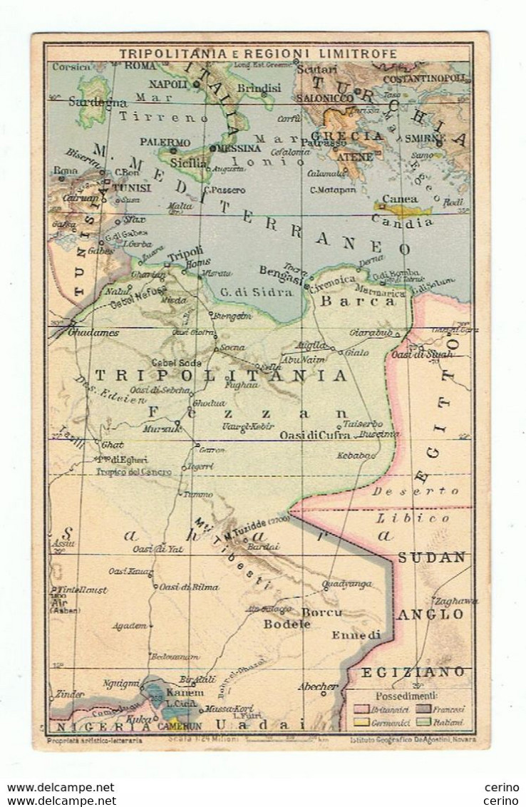 TRIPOLITANIA:  I° MOSTRA  INDUSTRIALE  ITALIANA  IN  TRIPOLI  1913714  -  FP - Manifestazioni