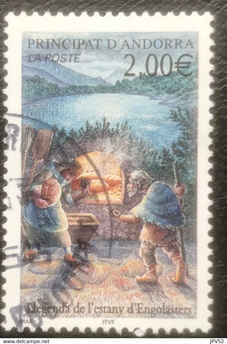 Andorre - Andorra - C8/30 - (°)used - 2000 - Michel 584 - Sagen & Legenden - Oblitérés