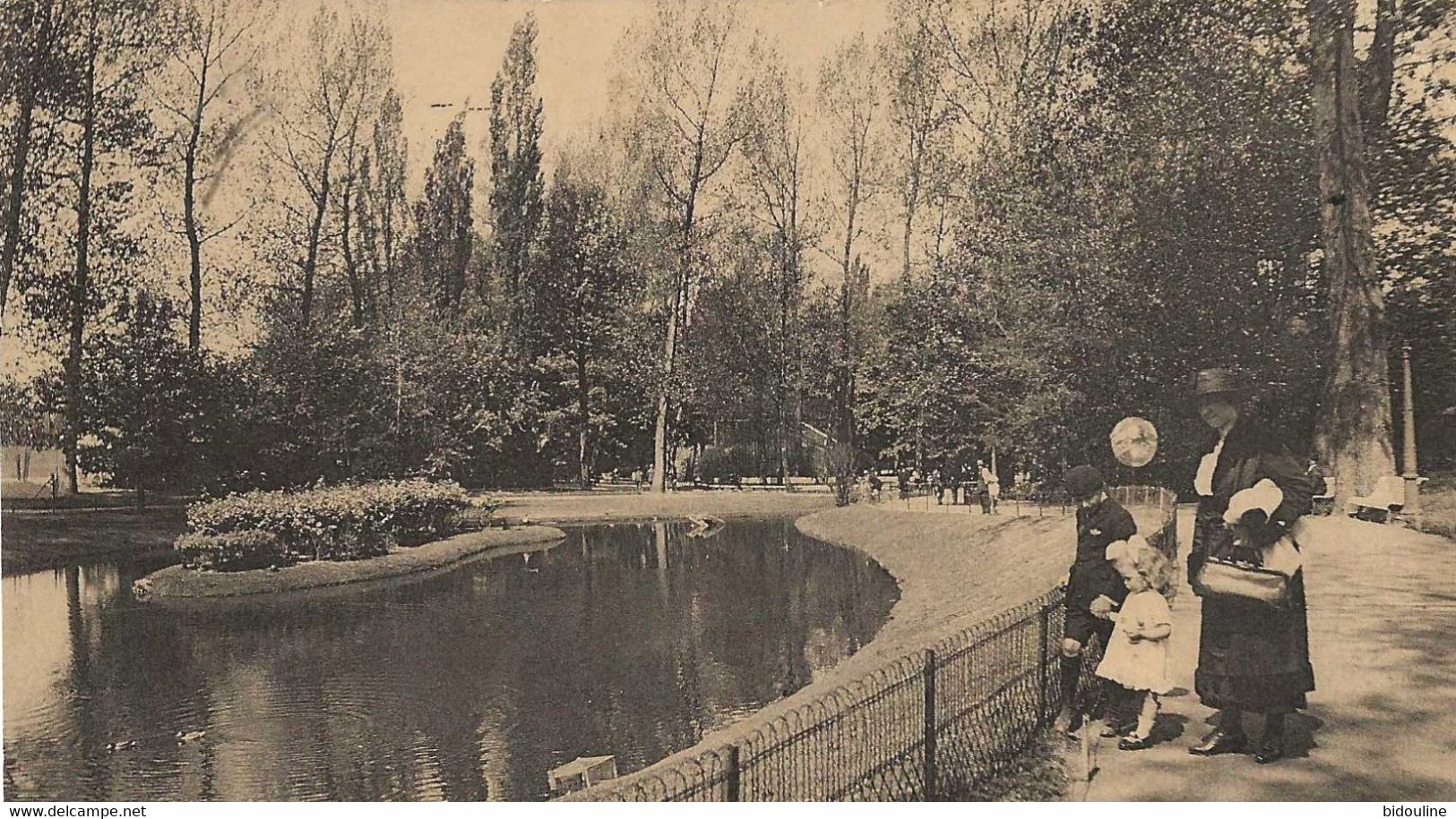 CPA-SCHAERBEEK " Au Parc Josaphat Vue Sur L'étang " - Schaerbeek - Schaarbeek