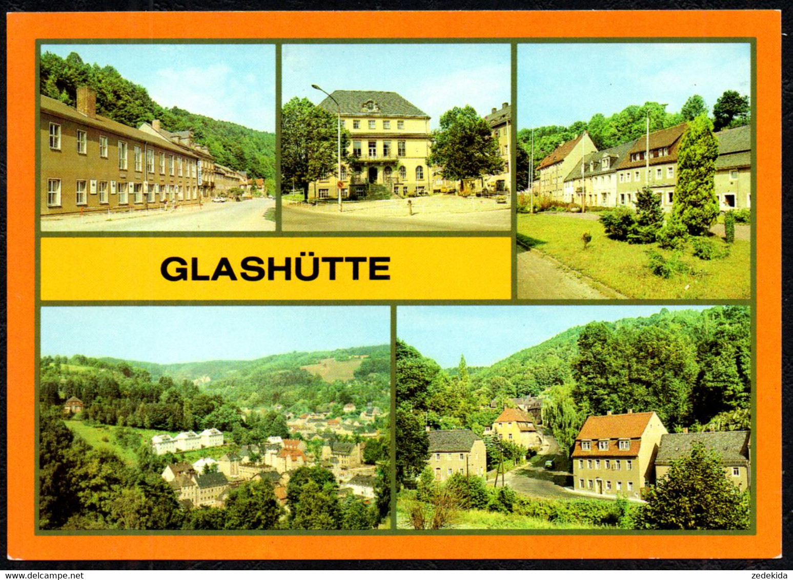 F6953 - TOP Glashütte Kulturhaus Ingenieurenschule Feinwerktechnik - Verlag Bild Und Heimat Reichenbach - Glashütte