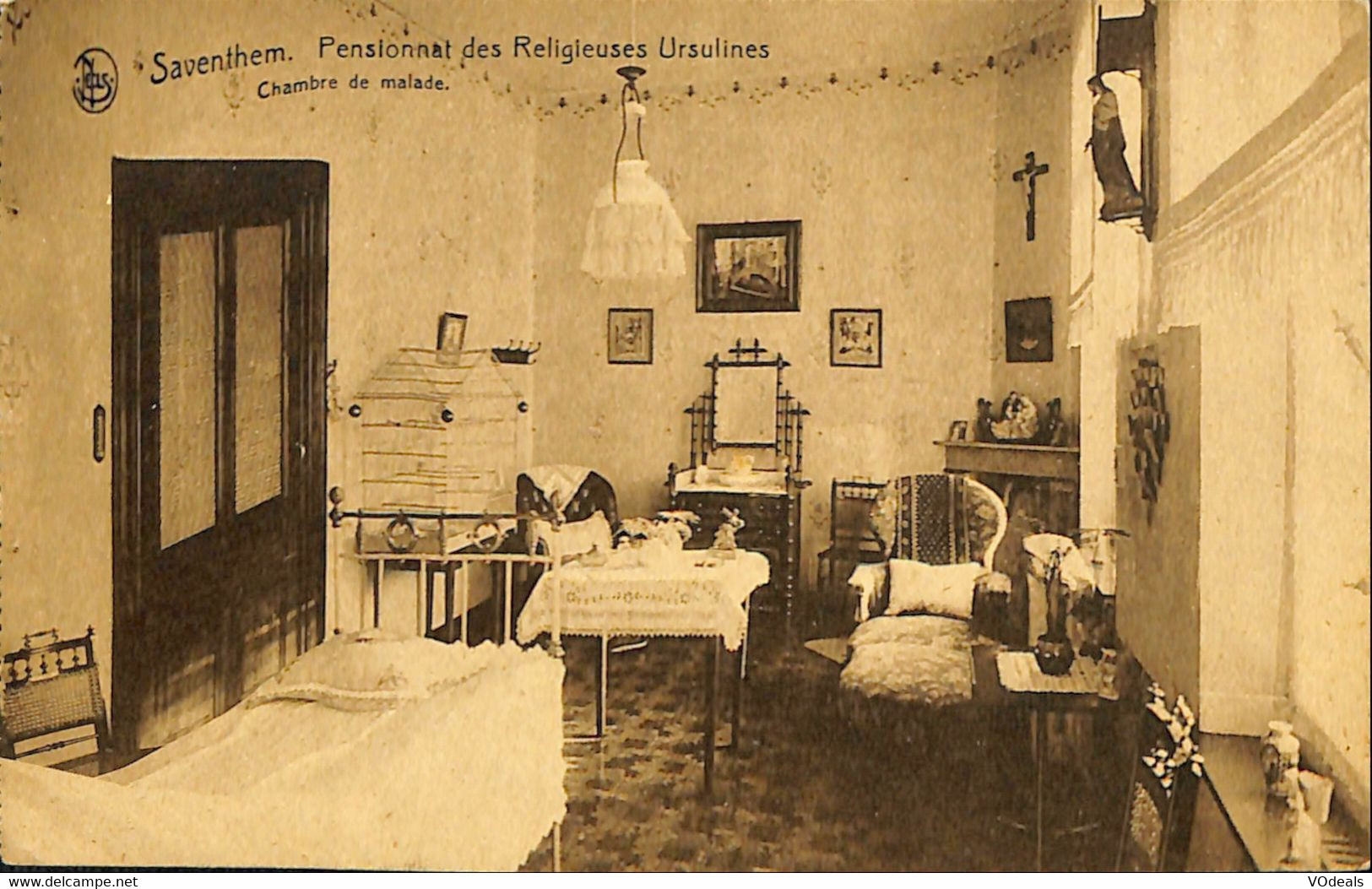 038 487 - CPA - Belgique - Saventhem - Pensionnat Des Religieuses Ursulines - Zaventem